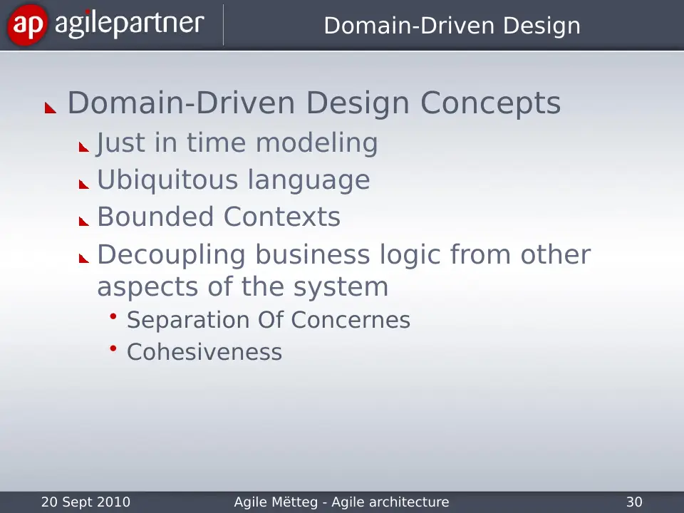 Slide 30 sur 46